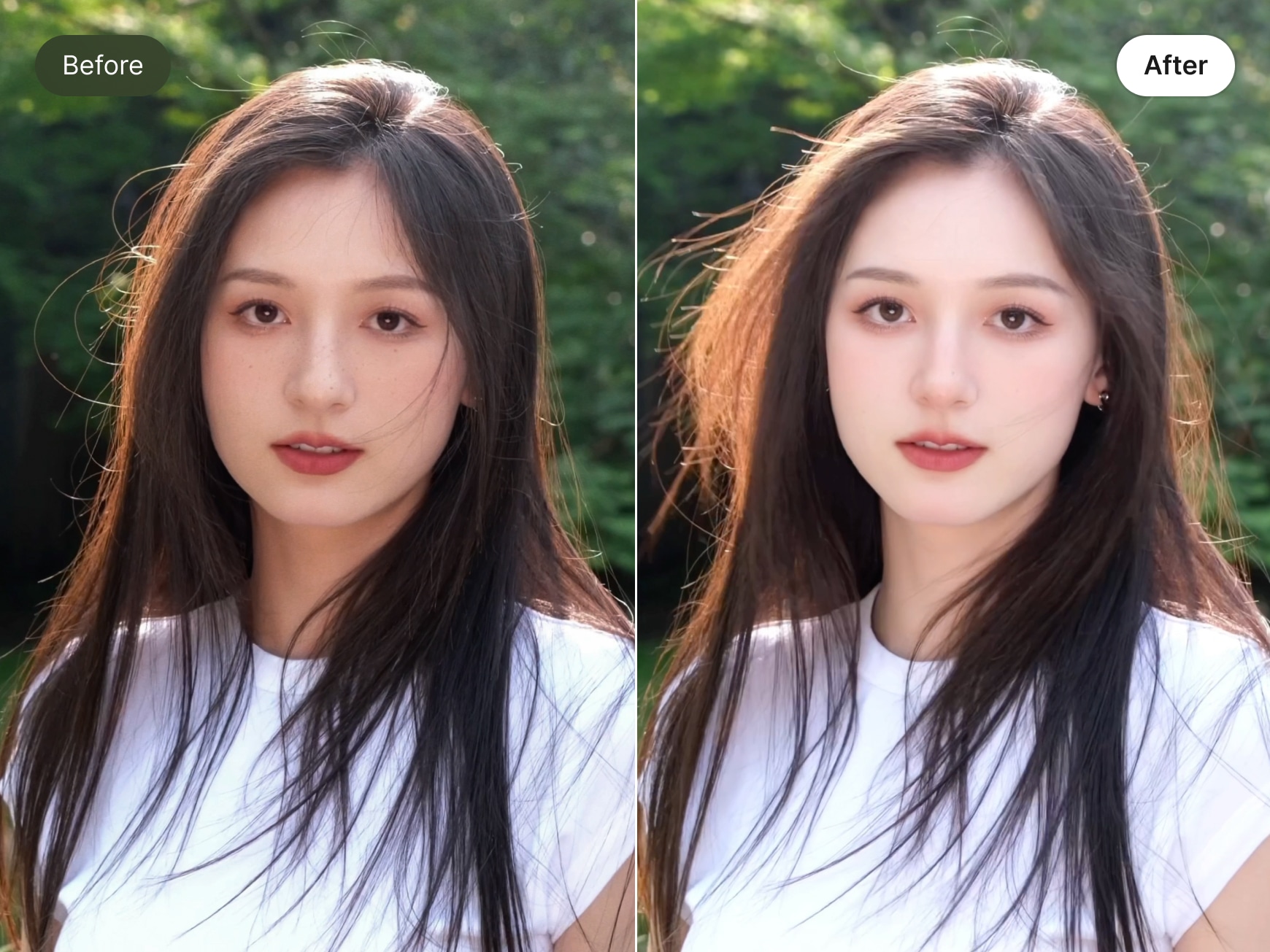 一键美颜，风格随心换